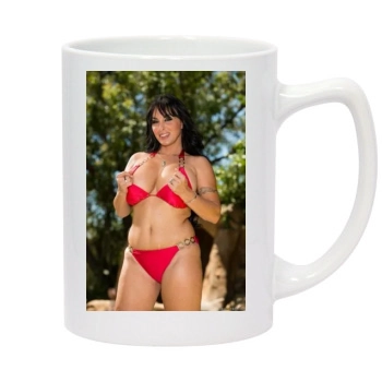 Holly Halston 14oz White Statesman Mug