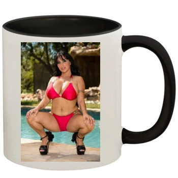 Holly Halston 11oz Colored Inner & Handle Mug