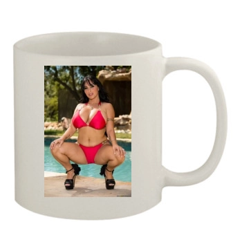 Holly Halston 11oz White Mug