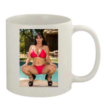 Holly Halston 11oz White Mug