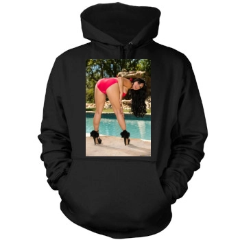 Holly Halston Mens Pullover Hoodie Sweatshirt