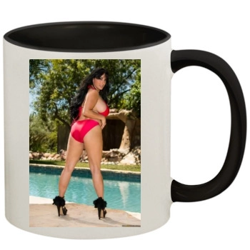 Holly Halston 11oz Colored Inner & Handle Mug