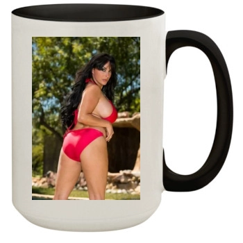 Holly Halston 15oz Colored Inner & Handle Mug