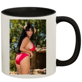 Holly Halston 11oz Colored Inner & Handle Mug