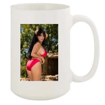 Holly Halston 15oz White Mug