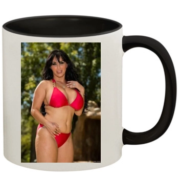 Holly Halston 11oz Colored Inner & Handle Mug