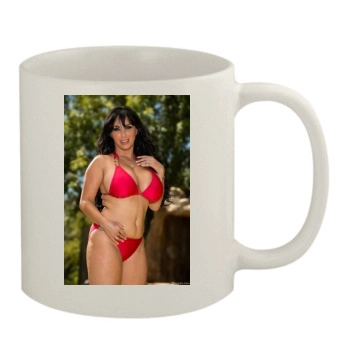 Holly Halston 11oz White Mug