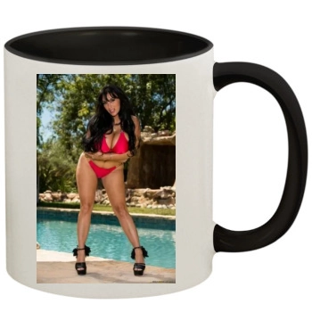 Holly Halston 11oz Colored Inner & Handle Mug