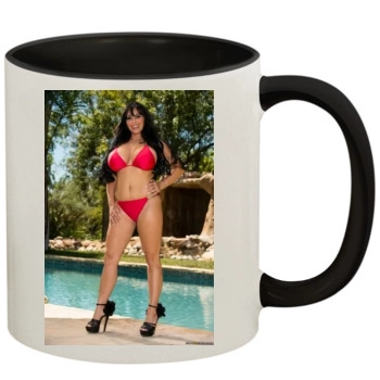 Holly Halston 11oz Colored Inner & Handle Mug