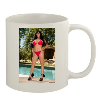 Holly Halston 11oz White Mug