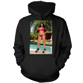 Holly Halston Mens Pullover Hoodie Sweatshirt