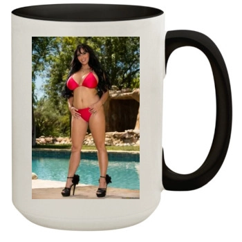 Holly Halston 15oz Colored Inner & Handle Mug