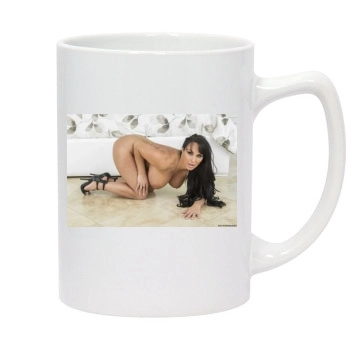 Holly Halston 14oz White Statesman Mug