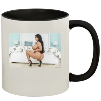 Holly Halston 11oz Colored Inner & Handle Mug