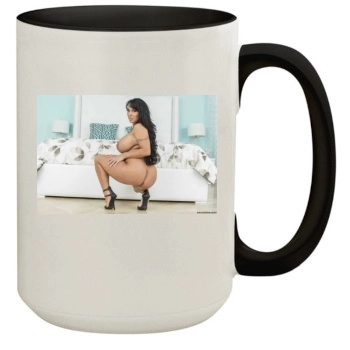 Holly Halston 15oz Colored Inner & Handle Mug