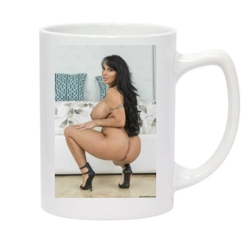 Holly Halston 14oz White Statesman Mug