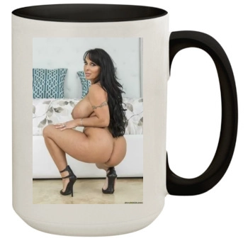 Holly Halston 15oz Colored Inner & Handle Mug