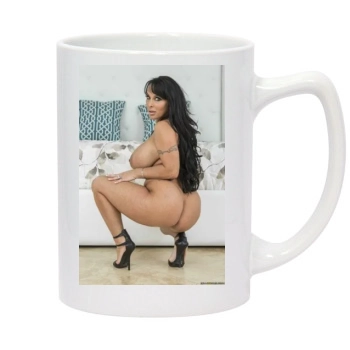 Holly Halston 14oz White Statesman Mug