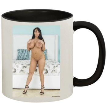 Holly Halston 11oz Colored Inner & Handle Mug