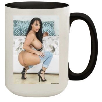 Holly Halston 15oz Colored Inner & Handle Mug