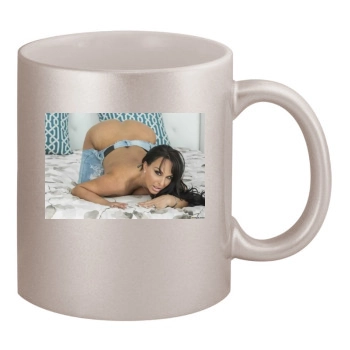 Holly Halston 11oz Metallic Silver Mug