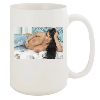 Holly Halston 15oz White Mug