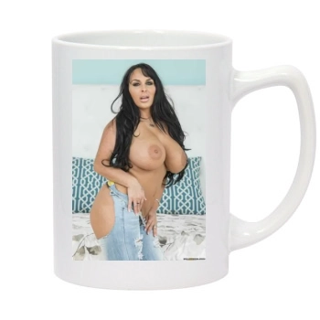 Holly Halston 14oz White Statesman Mug