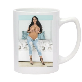 Holly Halston 14oz White Statesman Mug