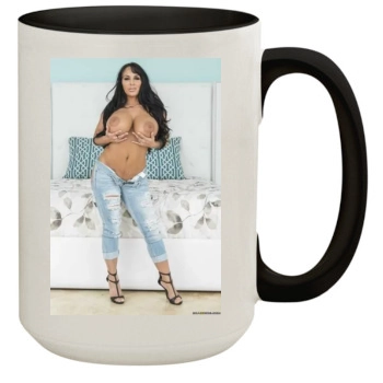 Holly Halston 15oz Colored Inner & Handle Mug