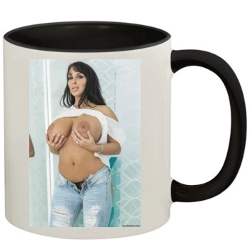 Holly Halston 11oz Colored Inner & Handle Mug