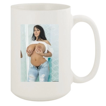 Holly Halston 15oz White Mug