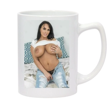 Holly Halston 14oz White Statesman Mug