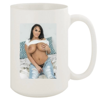 Holly Halston 15oz White Mug