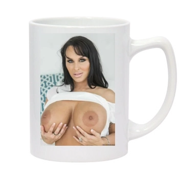 Holly Halston 14oz White Statesman Mug