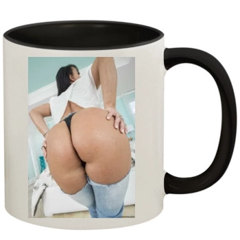 Holly Halston 11oz Colored Inner & Handle Mug