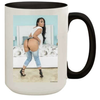 Holly Halston 15oz Colored Inner & Handle Mug