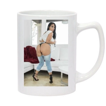 Holly Halston 14oz White Statesman Mug