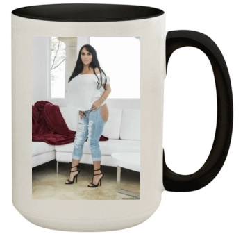 Holly Halston 15oz Colored Inner & Handle Mug