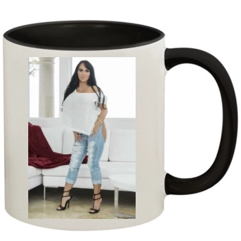 Holly Halston 11oz Colored Inner & Handle Mug