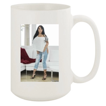 Holly Halston 15oz White Mug