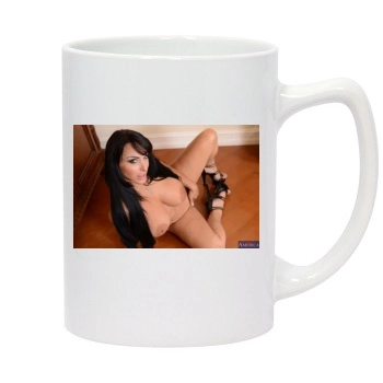 Holly Halston 14oz White Statesman Mug