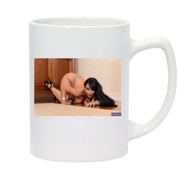 Holly Halston 14oz White Statesman Mug