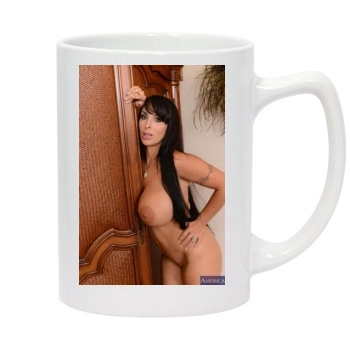 Holly Halston 14oz White Statesman Mug