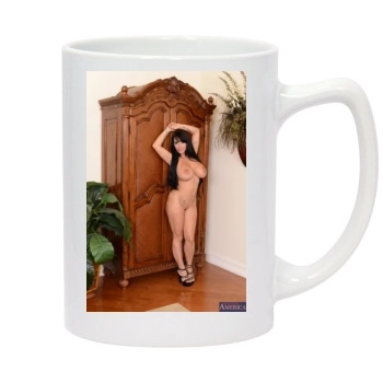 Holly Halston 14oz White Statesman Mug