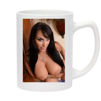 Holly Halston 14oz White Statesman Mug