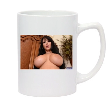 Holly Halston 14oz White Statesman Mug