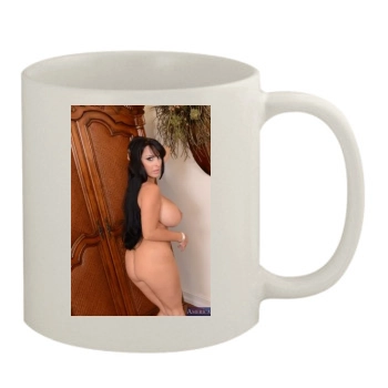 Holly Halston 11oz White Mug