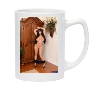 Holly Halston 14oz White Statesman Mug