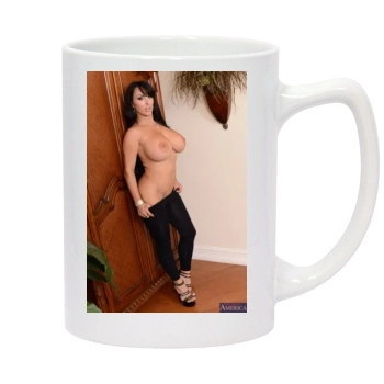 Holly Halston 14oz White Statesman Mug