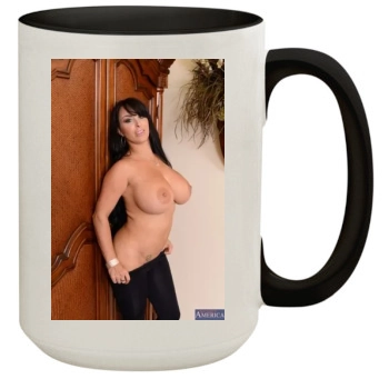 Holly Halston 15oz Colored Inner & Handle Mug